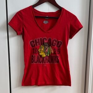 Chicago Blackhawks V-Neck Tee